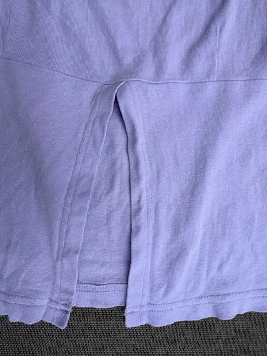 Lavender Y2K Tank Top with Flaps in Front, Women’s sz S/T1 - Picture 5 of 8